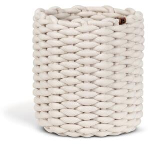 Tekstylny koszyk ø 25x25 cm Peach Skin Round M – Bigso