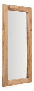 Lustro z drewnianą ramą ścienne 80x180 cm Maden – Kave Home