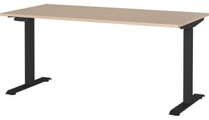Biurko z elektryczną regulacją wysokości w dekorze dębu 80x160 cm – Germania