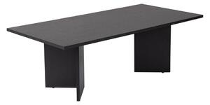 Czarny stolik z matowym wykończeniem 60x119 cm Sabin – Kalune Design