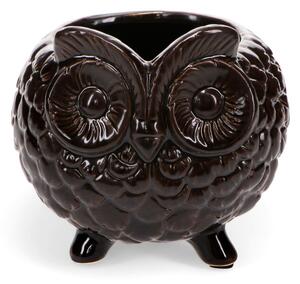 Ceramiczna osłonka na doniczkę ø 11 cm Owl – Rex London