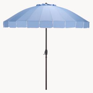 Okrągły parasol ogrodowy Crank Panza, Ø 252 cm