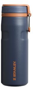 Ciemnoniebieski termos ze stali nierdzewnej 470 ml IceFlow™ Bottle Twist Flip Twilight – Stanley
