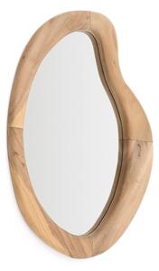 Lustro ścienne z drewnianą ramą 44x68 cm Selem – Kave Home