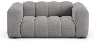 Szara sofa z tkaniny szenilowej 170 cm Lupine – Micadoni