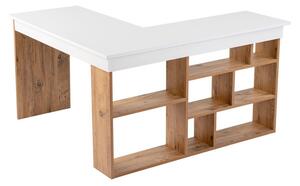 Biurko w dekorze sosny 120x130 cm Vesper – Kalune Design