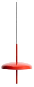 Czerwona lampa sufitowa LED ze ściemniaczem z metalowym kloszem ø 16 cm Porte – Kave Home