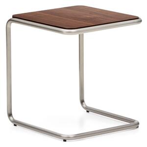 Stolik w dekorze orzecha 42x42 cm Tarsel – Kave Home