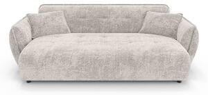 Beżowa sofa z tkaniny szenilowej 250 cm Nelia Big – Ropez