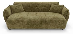 Zielona sofa z tkaniny szenilowej 250 cm Nelia Big – Ropez