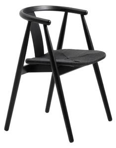 Czarne krzesło Relate – Unique Furniture