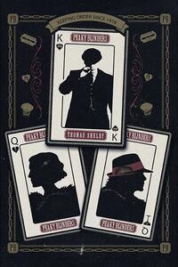 Plakat, Obraz Peaky Blinders - Cards