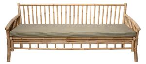 Beżowo-naturalna bambusowa sofa ogrodowa Sole – Bloomingville