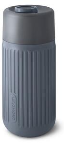 Ciemnoszary szklany kubek podróżny 340 ml – Black + Blum