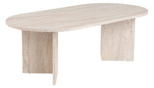 Beżowy stolik z półmatowym wykończeniem 60x119 cm Sable – Kalune Design