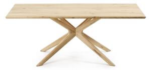 Stół z blatem w dekorze dębu 100x200 cm Armande – Kave Home