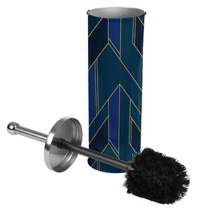 Ciemnoniebieska metalowa szczotka do WC Achille – douceur d'intérieur