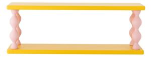 Żółta wielopoziomowa półka dziecięca 60 cm Bibiola – Bloomingville Mini