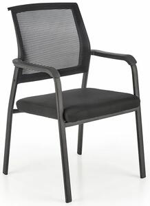 Fotel czarny konferencyjny M7-K31
