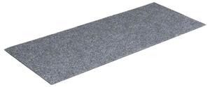 Maty na schody samoprzylepne 15 szt. 60x25 cm Jasnoszary prostokątny