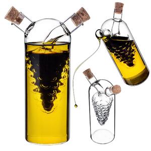 Butelka na oliwę i ocet Bergolo 300ml + 50ml