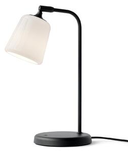 Lampa Stołowa New Works, Material New Edition, ściemnialny, czarny, salon, metal, design