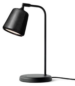 Lampa Stołowa New Works, Material The Originals, ściemnialny, czarny, salon, metal, design