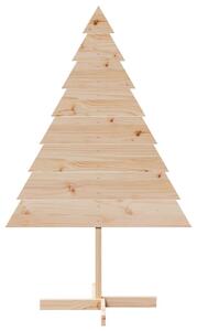 Drewniana choinka do udekorowania, 150 cm, lite drewno sosnowe