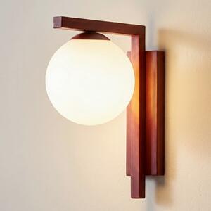 Lampa Ścienna ALDEX, Zac, ściemnialny, czerwony, salon, szkło, nowoczesny