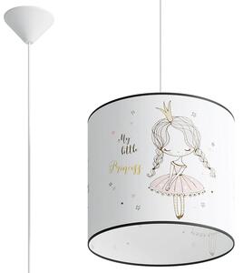 Lampa wisząca dla dziewczynki z motywem księżniczki - A582 D7-W00