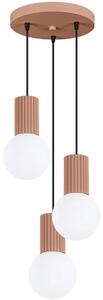 Beżowa lampa w stylu industrialnym N8-N46