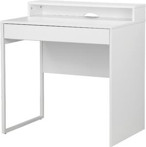 Zgrabne białe biurko Moid w nowoczesnym designie