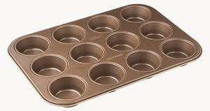 Foremka do muffinów Mojave Gold, na 12 sztuk