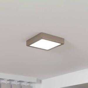 EGLO Panel natynkowy LED Fueva 5 IP20 830 nikiel 16x16cm