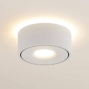 Arcchio lampa sufitowa LED Rotari, biała, góra-dół