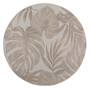 Beżowy okrągły dywan odpowiedni na zewnątrz ø 120 cm Desert 1302 – Ayyildiz Carpets