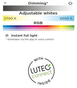 KARLO 6935802012 słupek ogrodowy solarny LED 6,8W RGB CCT IP44 sterowanie aplikacją