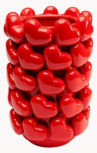 Wazon Hearts, W 33 cm
