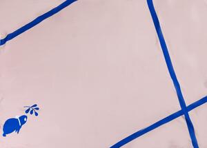 Pościel z mikrofibry LAMPANG różowa + poszewka na poduszkę 40x40 cm gratis Rozmiar pościeli: 70 x 90 cm | 140 x 200 cm