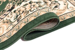 Wzorzysty zielony dywan w rustykalnym stylu - Ritual 11X