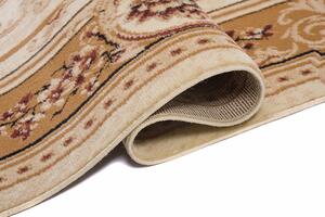 Prostokątny kremowy dywan w klasycznym stylu - Ritual 5X