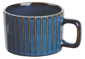 Altom Kubek porcelanowy Reactive Stripes niebieski, 220 ml