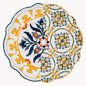 Komplet talerzy śniadaniowych z porcelany kostnej Faenza, 6 elem