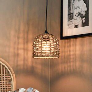 PR Home Lampa wisząca Cebu, możliwość ściemniania, jasne drewno, salon / jadalnia, drewno, dworkowy / rustykalny