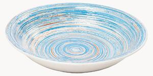 Komplet ręcznie wykonanych talerzy głębokich Swirl, 6 elem