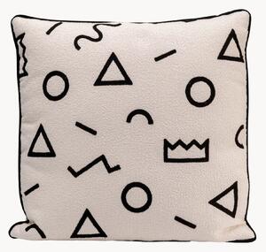Poduszka Bouclé Geometric