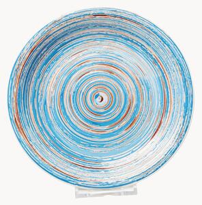 Komplet ręcznie wykonanych talerzy Swirl, 6 elem
