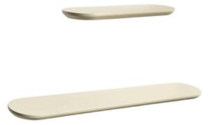 Beżowe półki zestaw 2 szt. 55 cm Arely – Kave Home