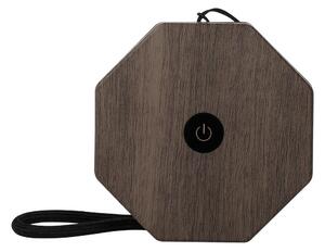 Biało-szara dekoracja świetlna na USB ø 8 cm Twist – Gingko