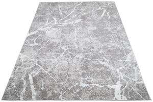 Szary nowoczesny marmurowy dywan - Orso 7X